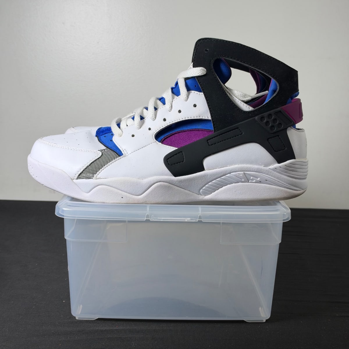 Nike Air Flight Huarache OG White Bold Berry (2014) (Size 13) - aux