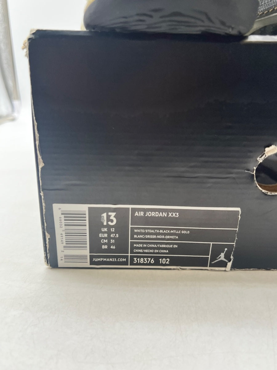Jordan 23 White Stealth 13 (Moderately Worn Pre-Owned) - Image 6