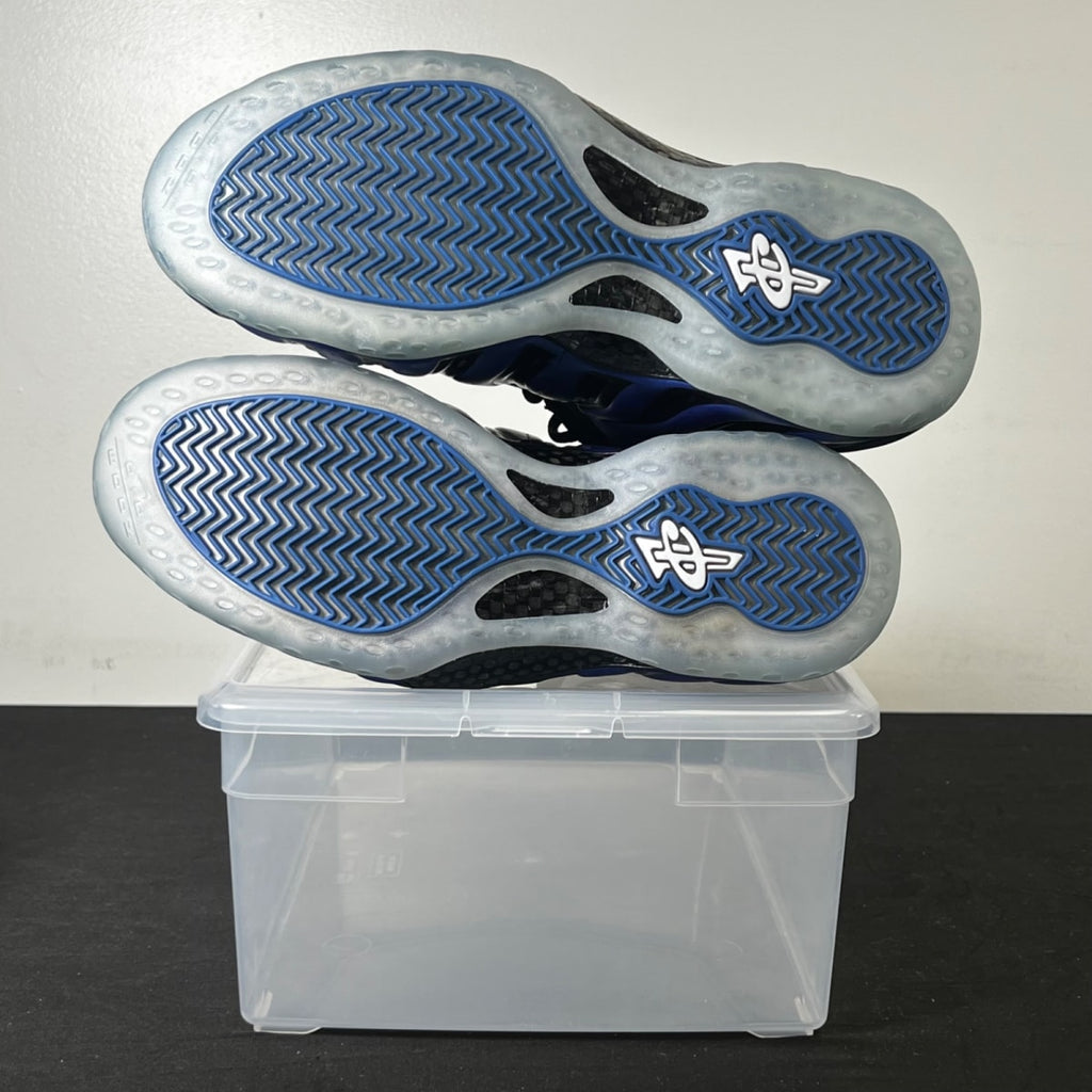Nike Air Foamposite One Sharpie 10.5 (New Pre-Owned)NikeBlack/Varsity Royal-White - Image 5