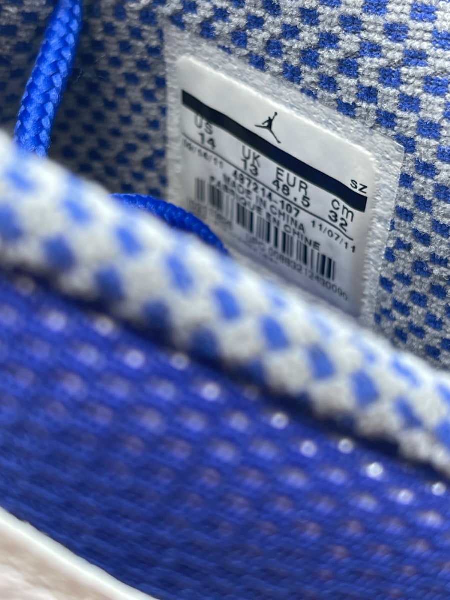 Jordan 10 Retro Old Royal 14 (Moderately Worn Pre-Owned) - Image 8