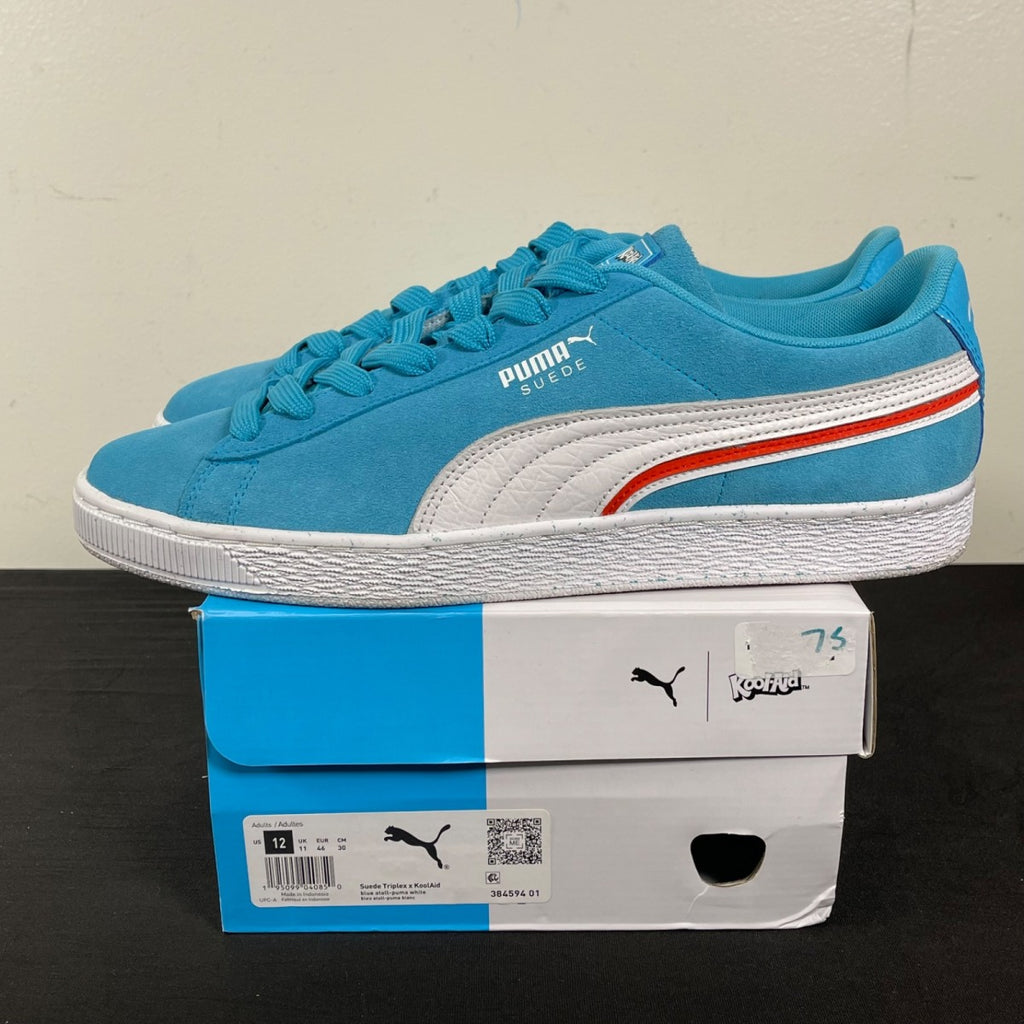 Kool-Aid x Puma Suede Triplex 'Blue Atoll Speckled' 12 (Moderately Worn Pre-Owned)Puma - Image 3