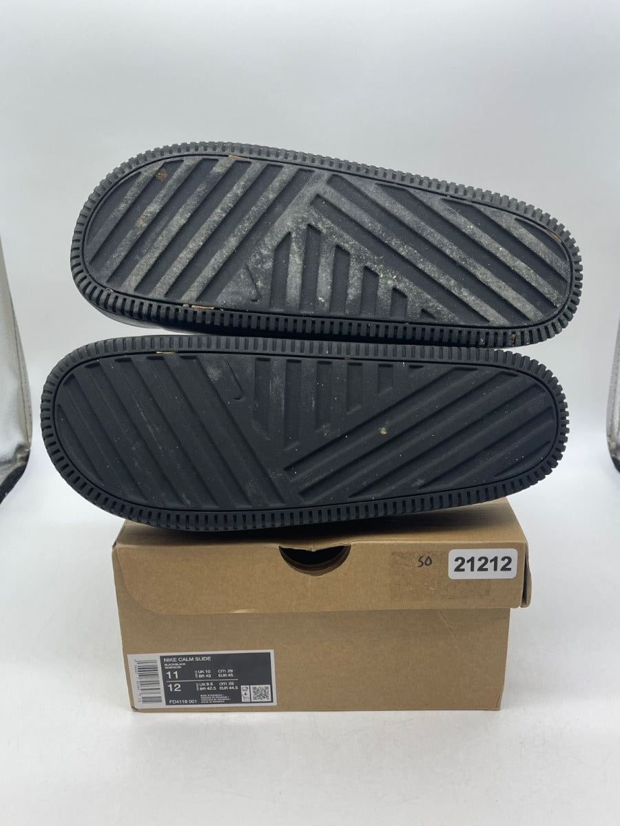 Nike Calm Slide Black 11 (Moderately Worn Pre-Owned) - Image 7