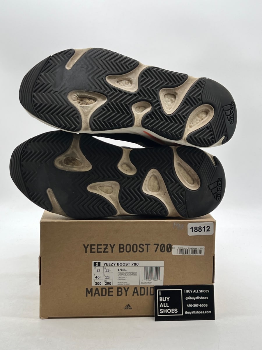 adidas Yeezy Boost 700 Wave Runner 12 (Heavily Worn Pre-Owned) - Image 8