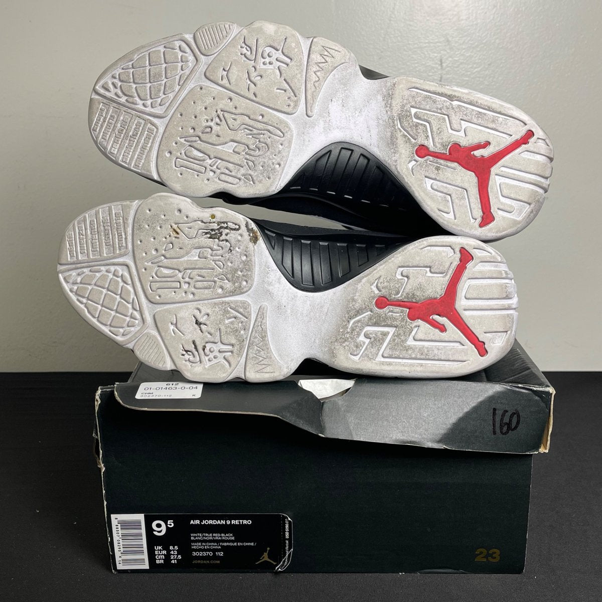 Jordan 9 Retro OG (2016) (Size 9.5) - aux