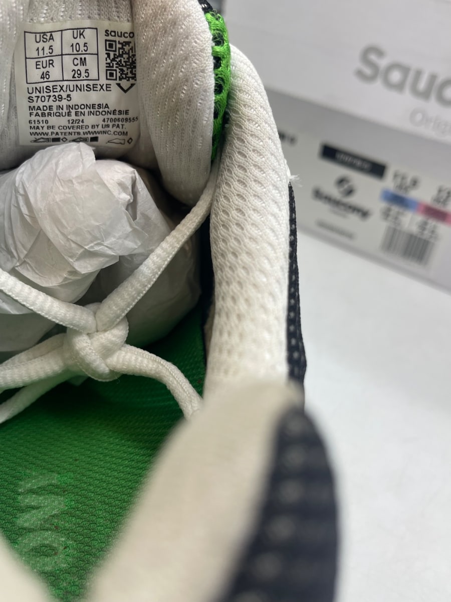 Saucony ProGrid Omni 9 OG Green Silver 11.5 (Moderately Worn Pre-Owned) - Image 8