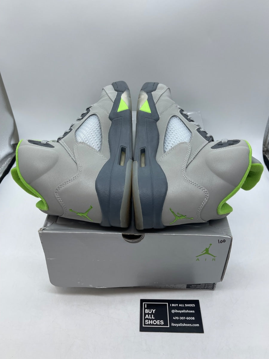 Jordan 5 Retro Green Bean (2022) 9.5 (Heavily Worn Pre-Owned) - Image 6