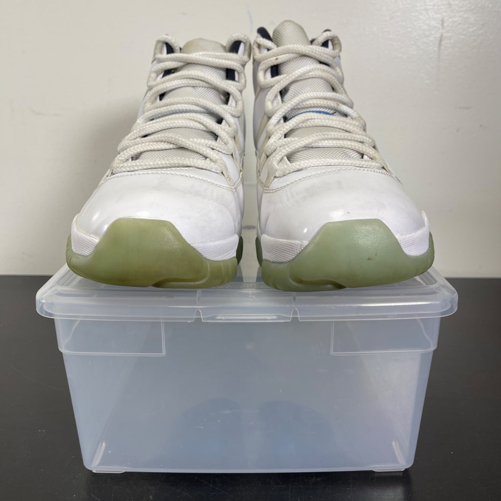 Jordan 11 Retro Legend Blue (2014) 12 (Moderately Worn Pre-Owned)JordanWhite/Black-Legend Blue - Image 2