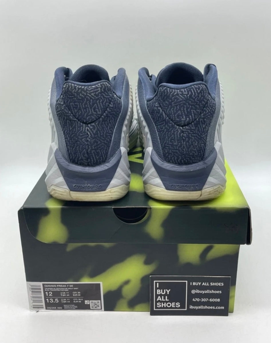 Nike Giannis Freak 7 'Thunder Blue' 12 (Lightly Worn Pre-Owned)Nike - Image 3