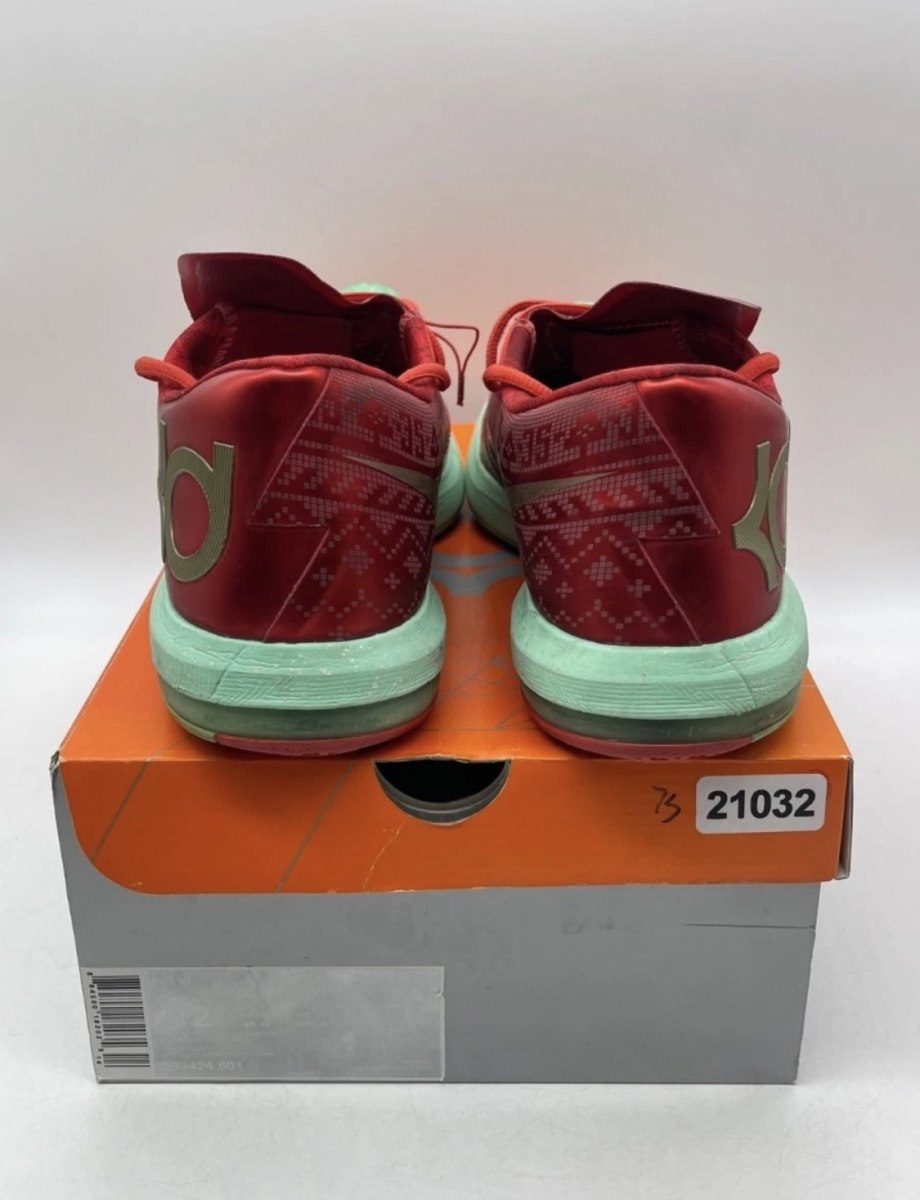 Nike KD 6 'Christmas' 12 (Moderately Worn Pre-Owned)Nike - Image 3
