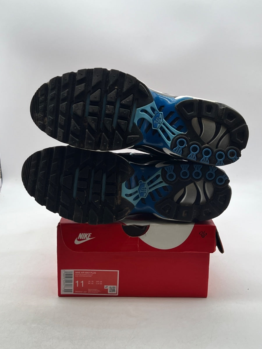 Nike Air Max Plus Aquarius Blue 11 (Moderately Worn Pre-Owned)NikePhoto Blue/Black/Aquarius Blue/White - Image 8