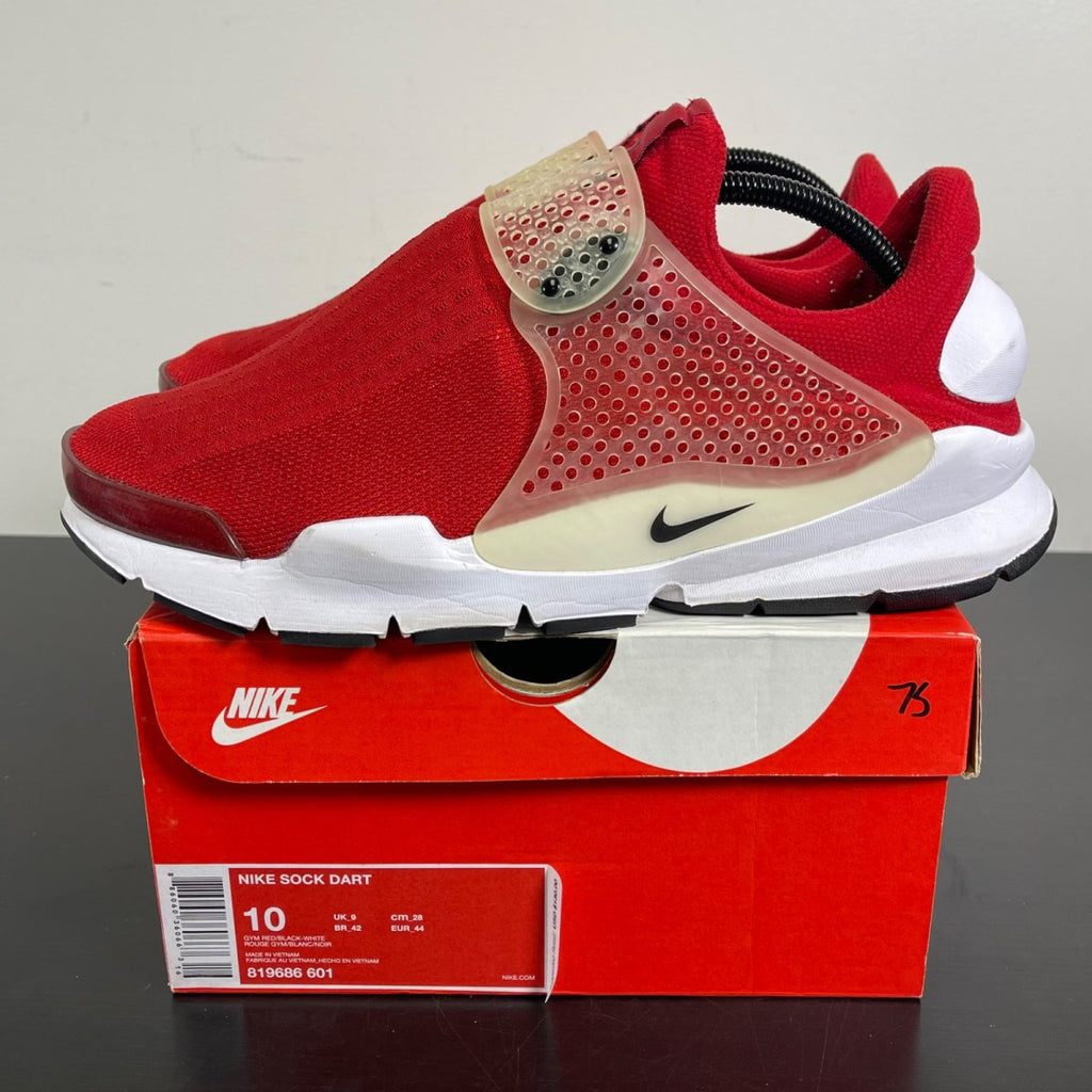 Nike Sock Dart Gym Red 10 (Moderately Worn Pre-Owned)NikeGym Red/White - Image 3