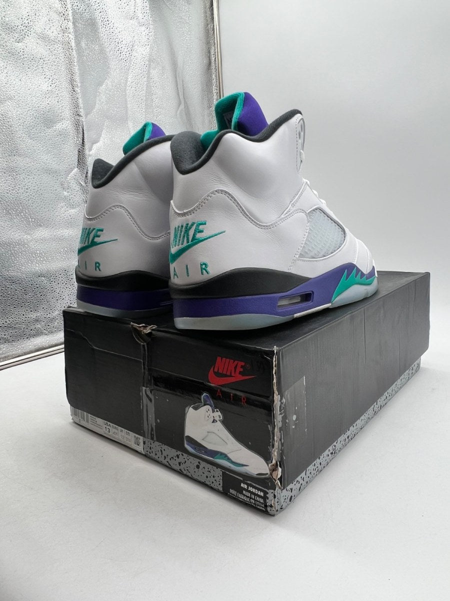 Jordan 5 Retro Grape (2025) (Size 13) Lightly Worn - Image 3