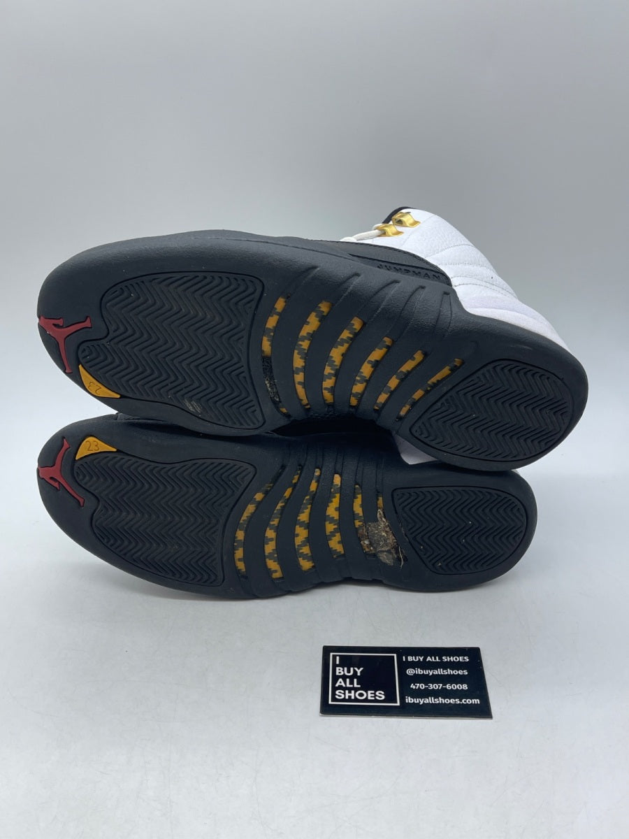 Jordan 12 Retro Taxi (2013) 9.5 (Heavily Worn Pre-Owned) - Image 7