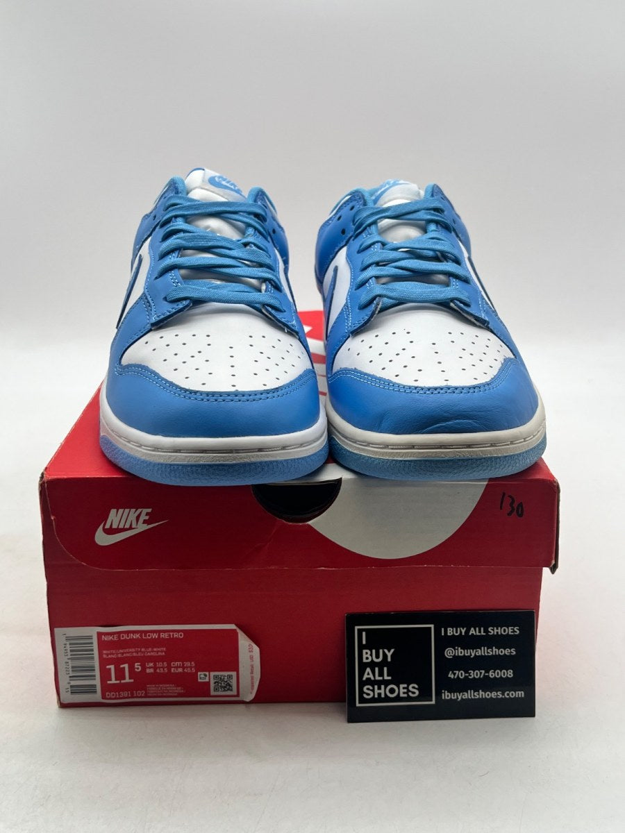 Nike Dunk Low UNC (2021) 11.5 (Lightly Worn Pre-Owned) - Image 2