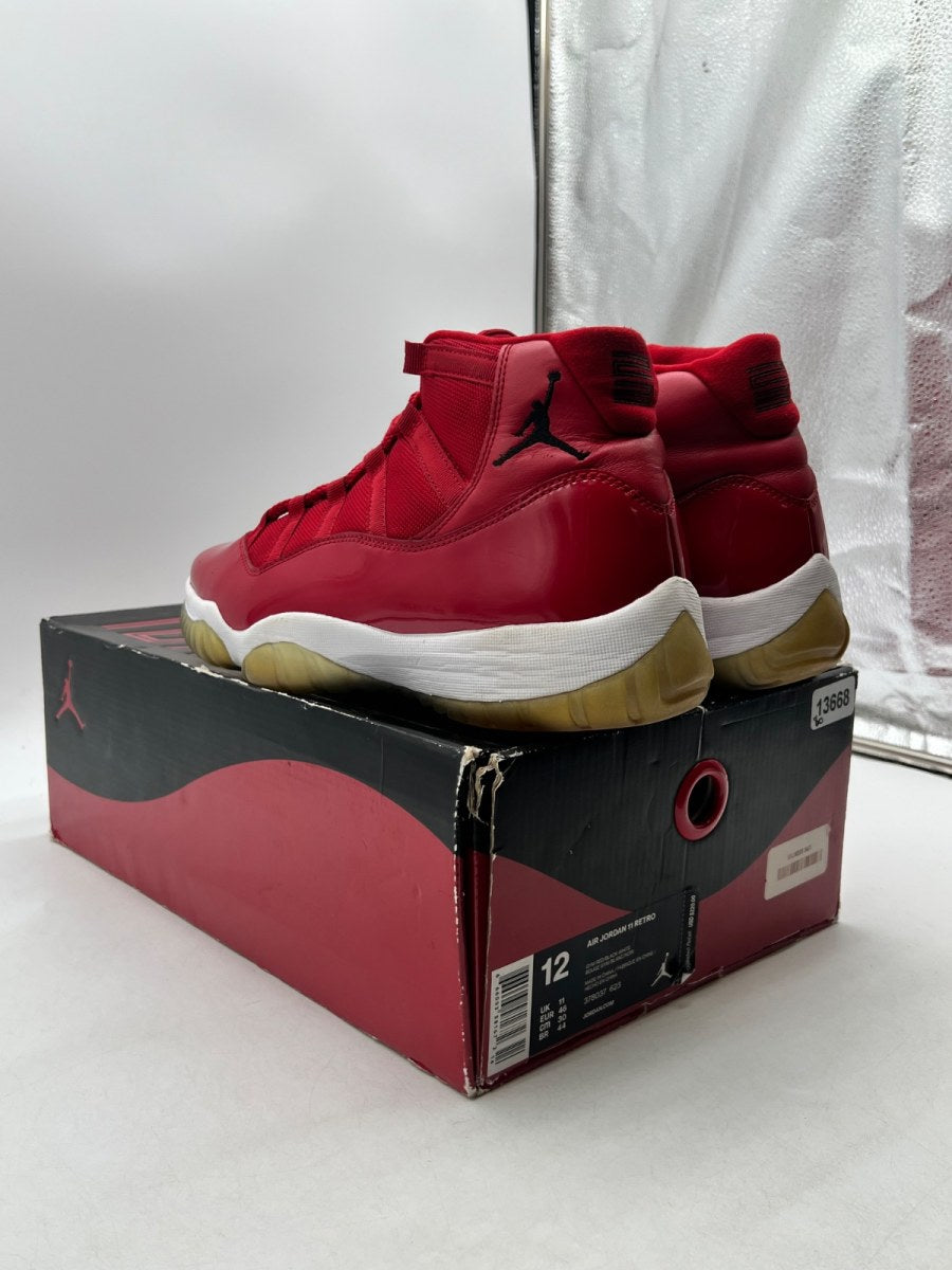 Jordan 11 Retro Win Like 96 12 (Moderately Worn Pre-Owned)JordanGym Red/Black-White - Image 4