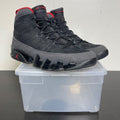 Jordan 9 Retro Charcoal 10 (Moderately Worn Pre-Owned)JordanBlack/Dark Charcoal-True Red - Image 1