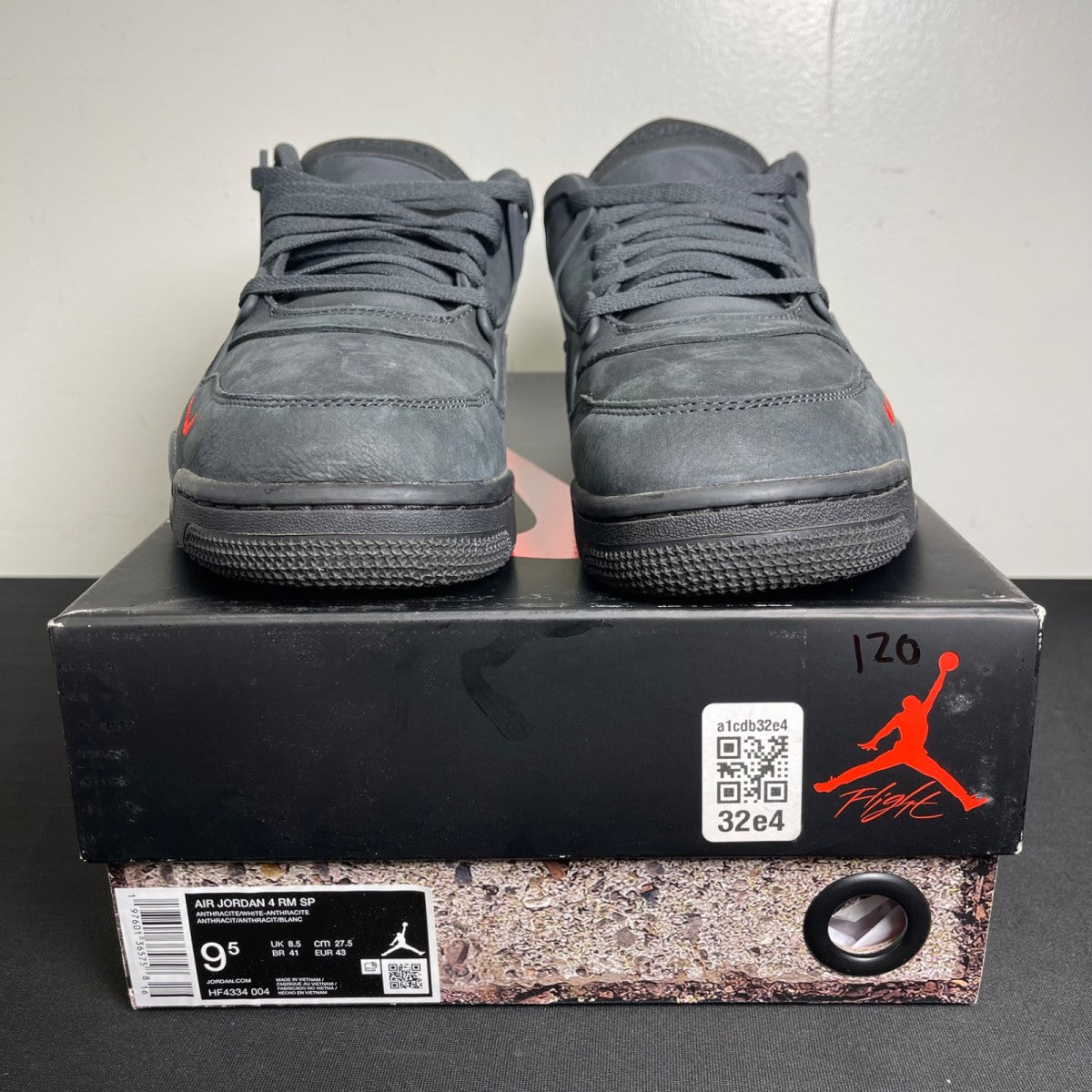 Jordan 4 RM SP Nigel Sylvester Driveway Grey (Size 9.5) - Image 2
