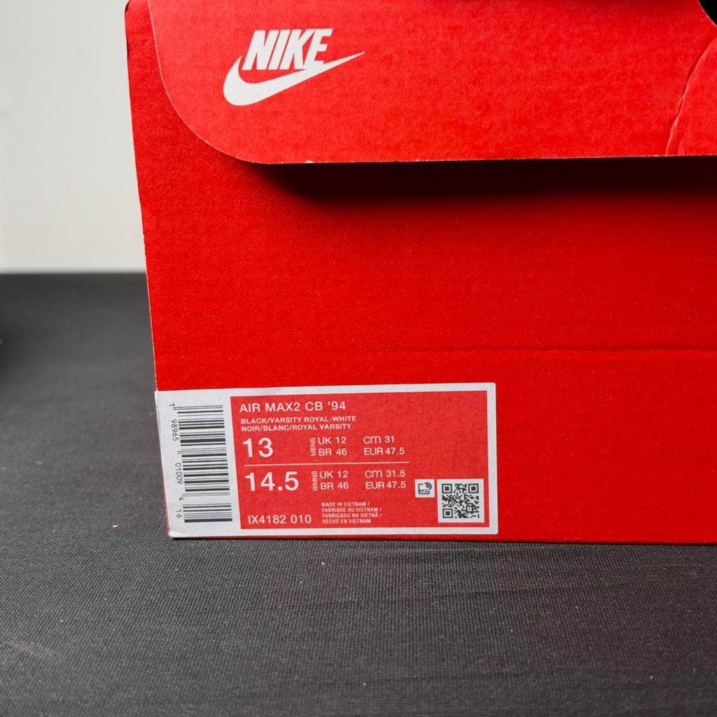 Nike Air Max 2 CB '94 Black Varsity Royal (Size 13) - Image 4