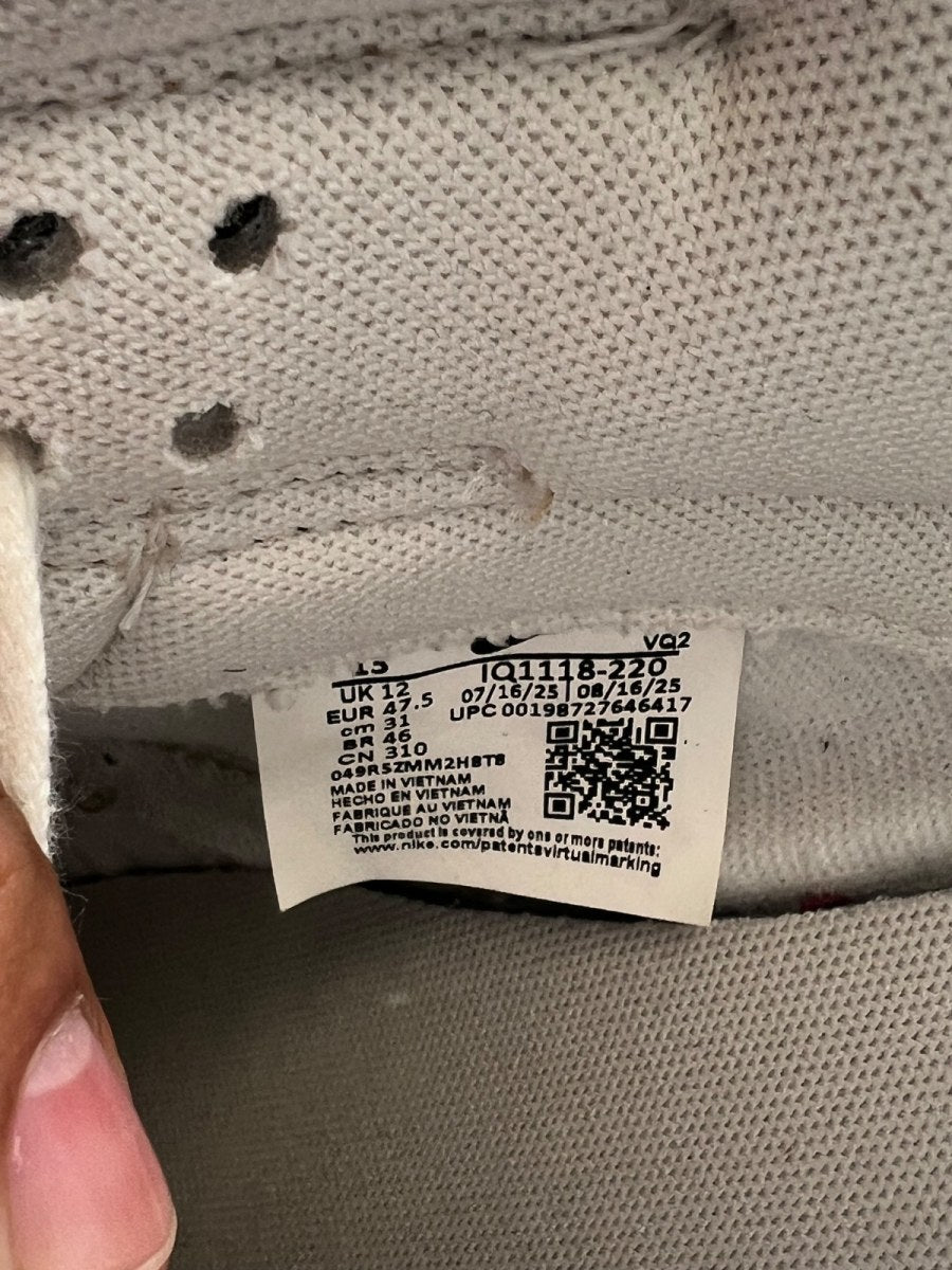 Nike Dunk Low Pegasus Pack Linen Phantom 13 (Moderately Worn Pre-Owned) - Image 8