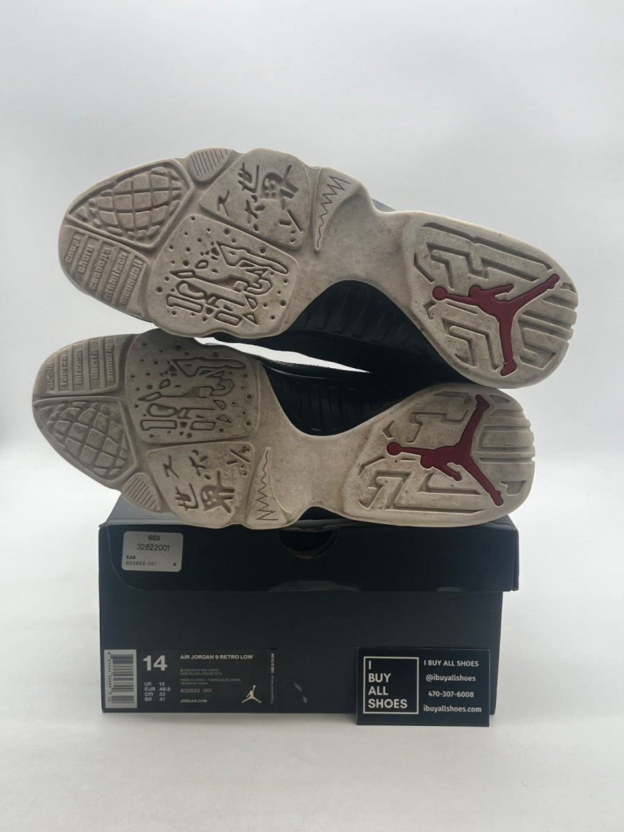 Jordan 9 Retro Low Snakeskin 14 (Moderately Worn Pre-Owned) - Image 8