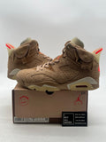 Jordan 6 Retro Travis Scott British Khaki 9.5 (VNDS Pre-Owned) - Image 1