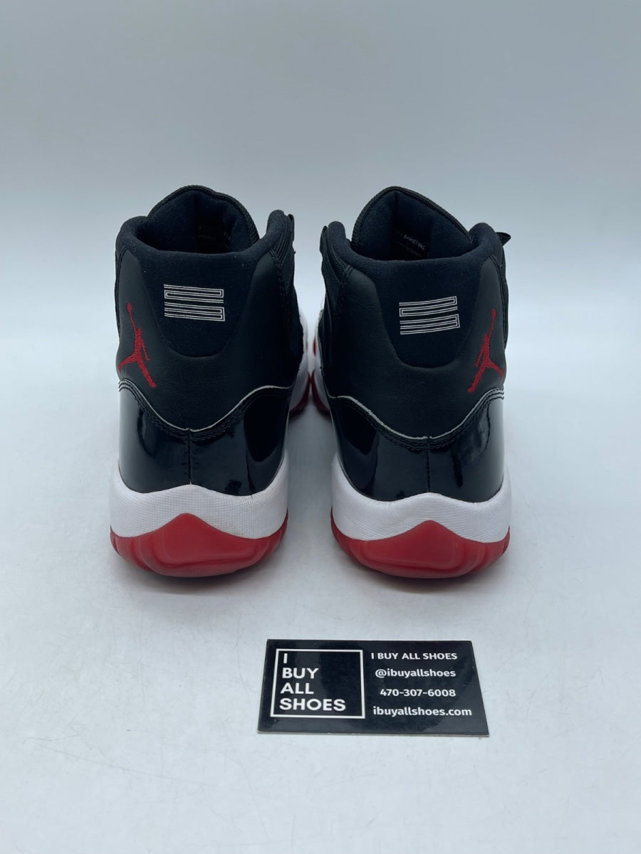Jordan 11 Retro Playoffs Bred (2019) 10 (Moderately Worn Pre-Owned) - Image 3