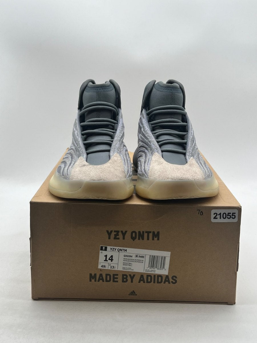 adidas Yeezy QNTM Mono Carbon 14 (Lightly Worn Pre-Owned) - Image 1