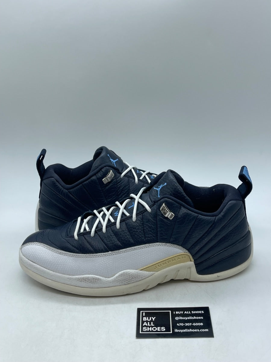 Jordan 12 Retro Low Obsidian (2004) 13 (Heavily Worn Pre-Owned) - Image 1