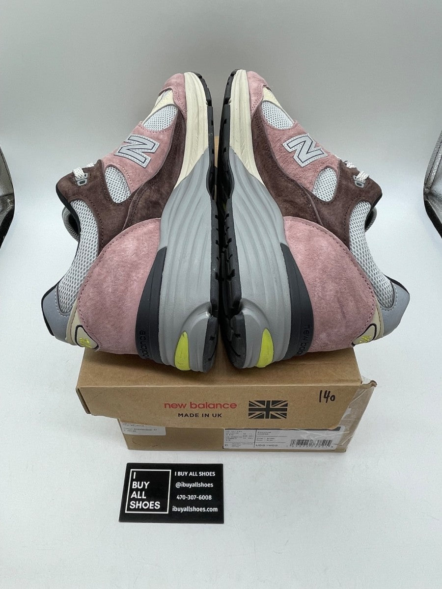 New Balance 991v2 MiUK Rosewood 11.5 (Moderately Worn Pre-Owned) - Image 6