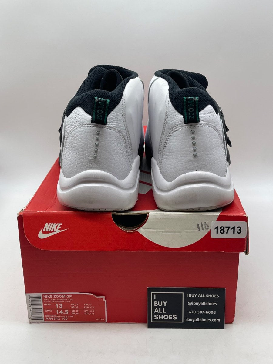 Nike Zoom GP White Black 13 (Moderately Worn Pre-Owned)