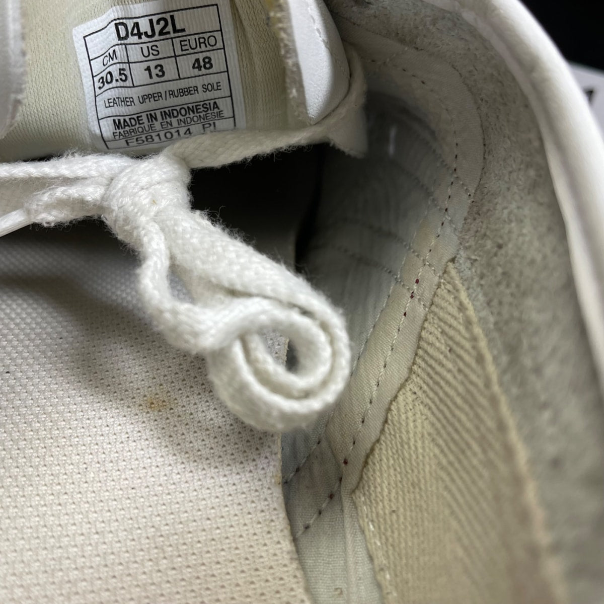 Onitsuka Tiger Mexico 66 White Burgundy 13 (Moderately Worn Pre-Owned)ASICSWhite/Burgundy - Image 6