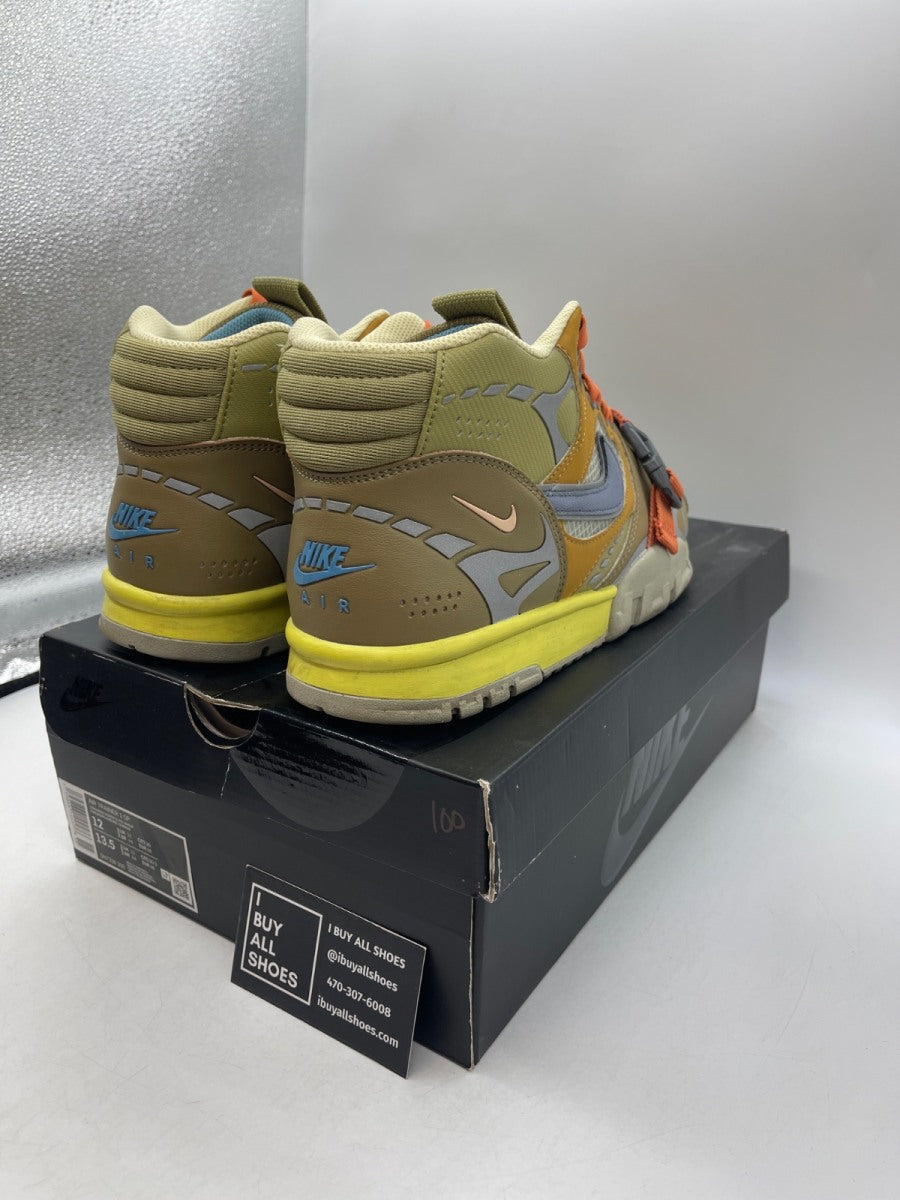 Nike Air Trainer 1 Utility SP Light Smoke Grey Honeydew Particle Grey 12 (Moderately Worn Pre-Owned) - Image 5