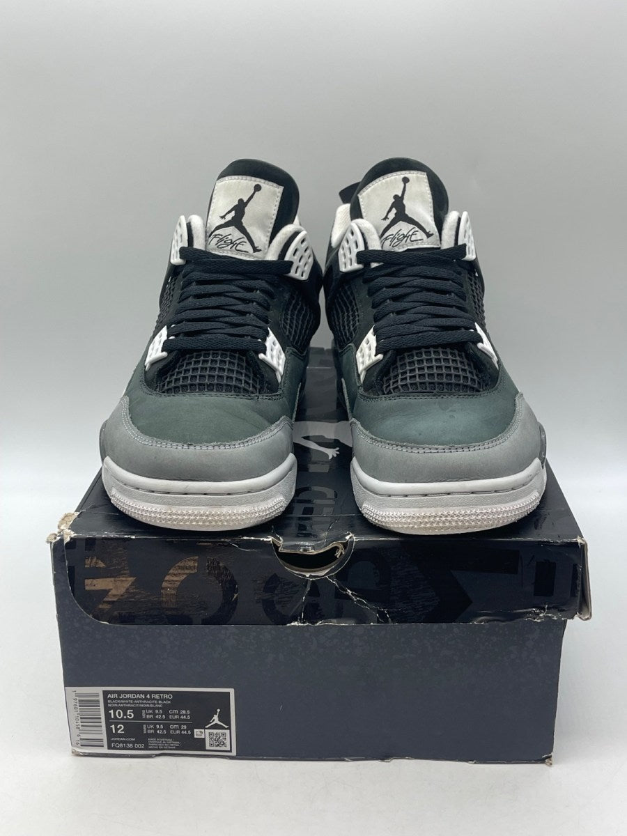 Jordan 4 Retro Fear (2024) (Size 10.5) - Image 2