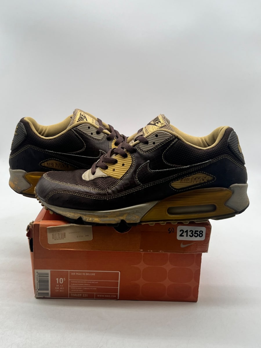 Nike Air Max 90 Deluxe Huf 10.5 (Heavily Worn Pre-Owned) - Image 1
