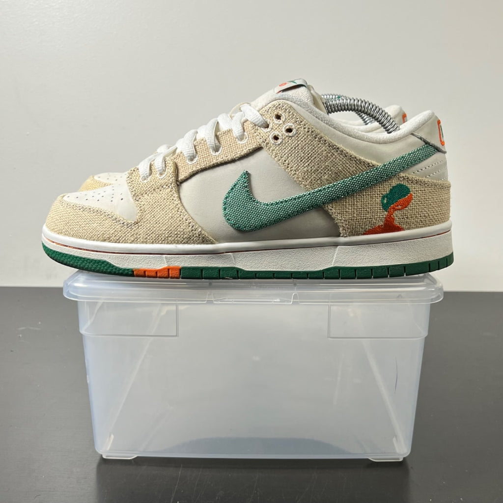Nike SB Dunk Low Jarritos 8.5 (Lightly Worn Pre-Owned)NikePhantom/Safety Orange-Malachite - Image 3