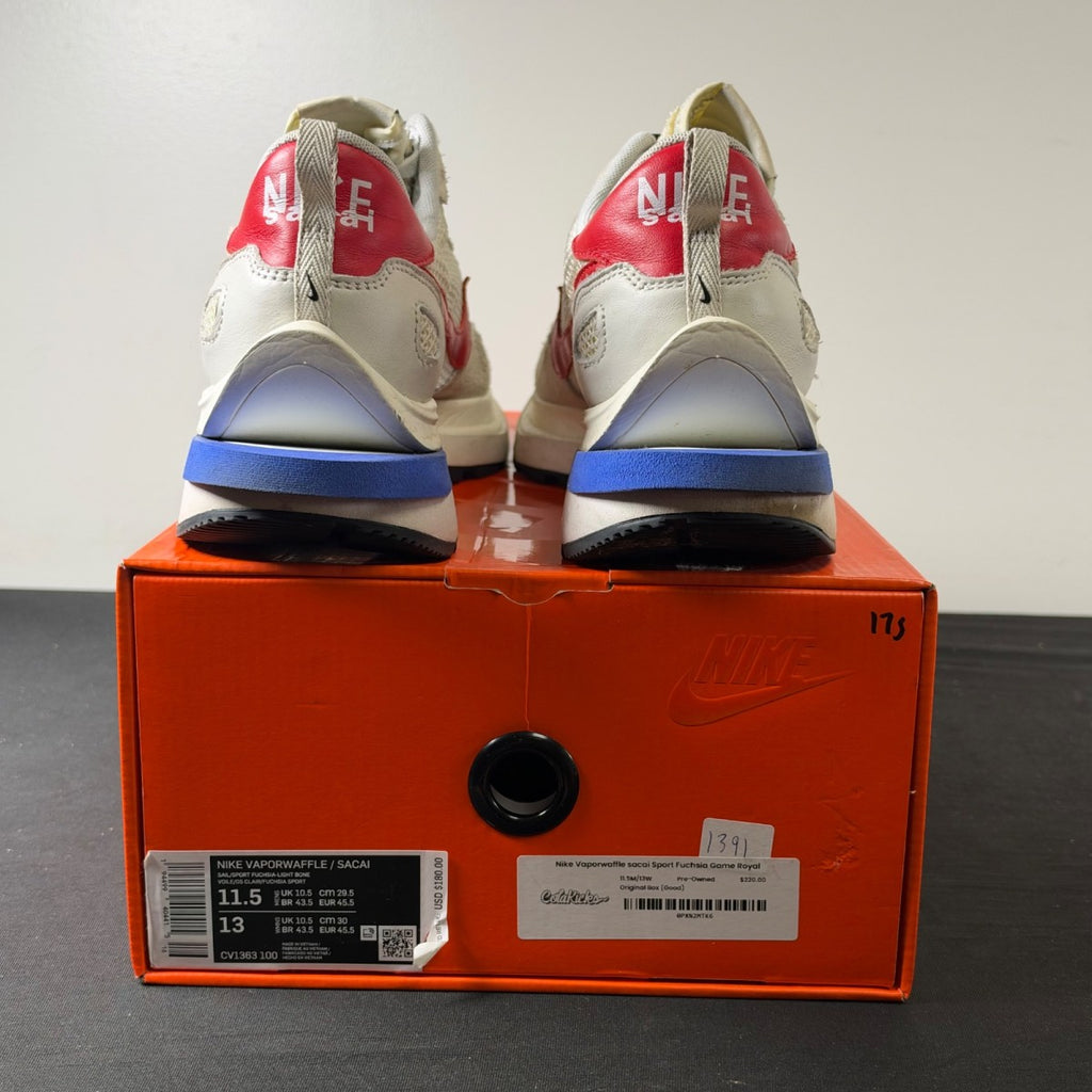 Nike Vaporwaffle sacai Sport Fuchsia Game Royal (Size 11.5) - Image 5