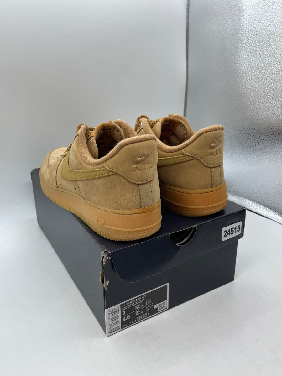 Nike Air Force 1 Low Flax Wheat 8 (Moderately Worn Pre-Owned)NikeFlax/Gum/Light Brown/Black/Wheat - Image 4