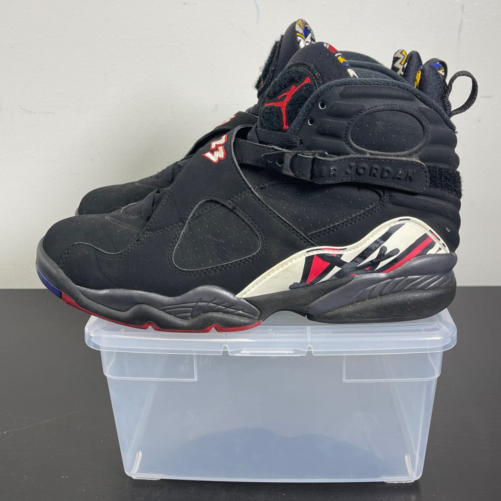 Jordan 8 Retro Playoffs (2013) 10 (Moderately Worn Pre-Owned)JordanBlack/True Red-White - Image 3