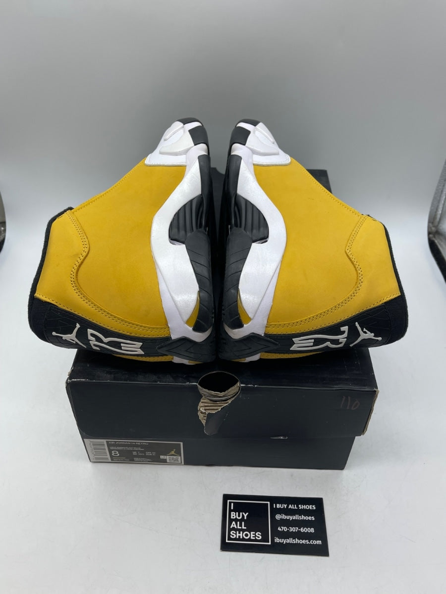 Jordan 14 Retro Light Ginger (2022) 8 (Moderately Worn Pre-Owned) - Image 6