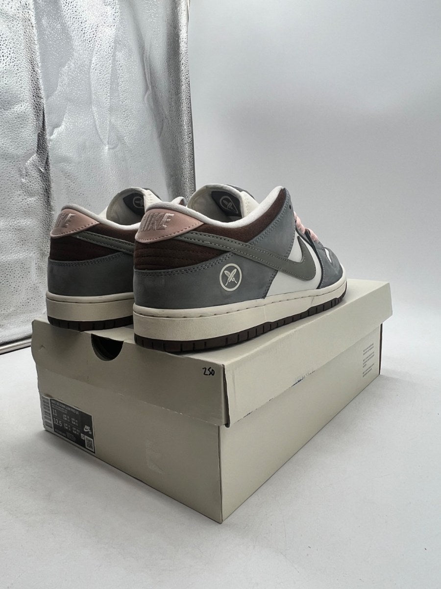 Nike SB Dunk Low Yuto Horigome 11 (Lightly Worn Pre-Owned)NikeWolf Grey/Iron Grey/Sail - Image 5