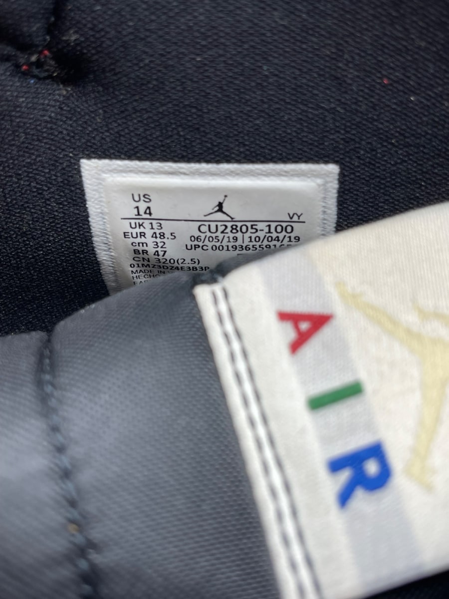 Jordan 1 Mid SE Fearless Blue the Great 14 (Moderately Worn Pre-Owned) - Image 8