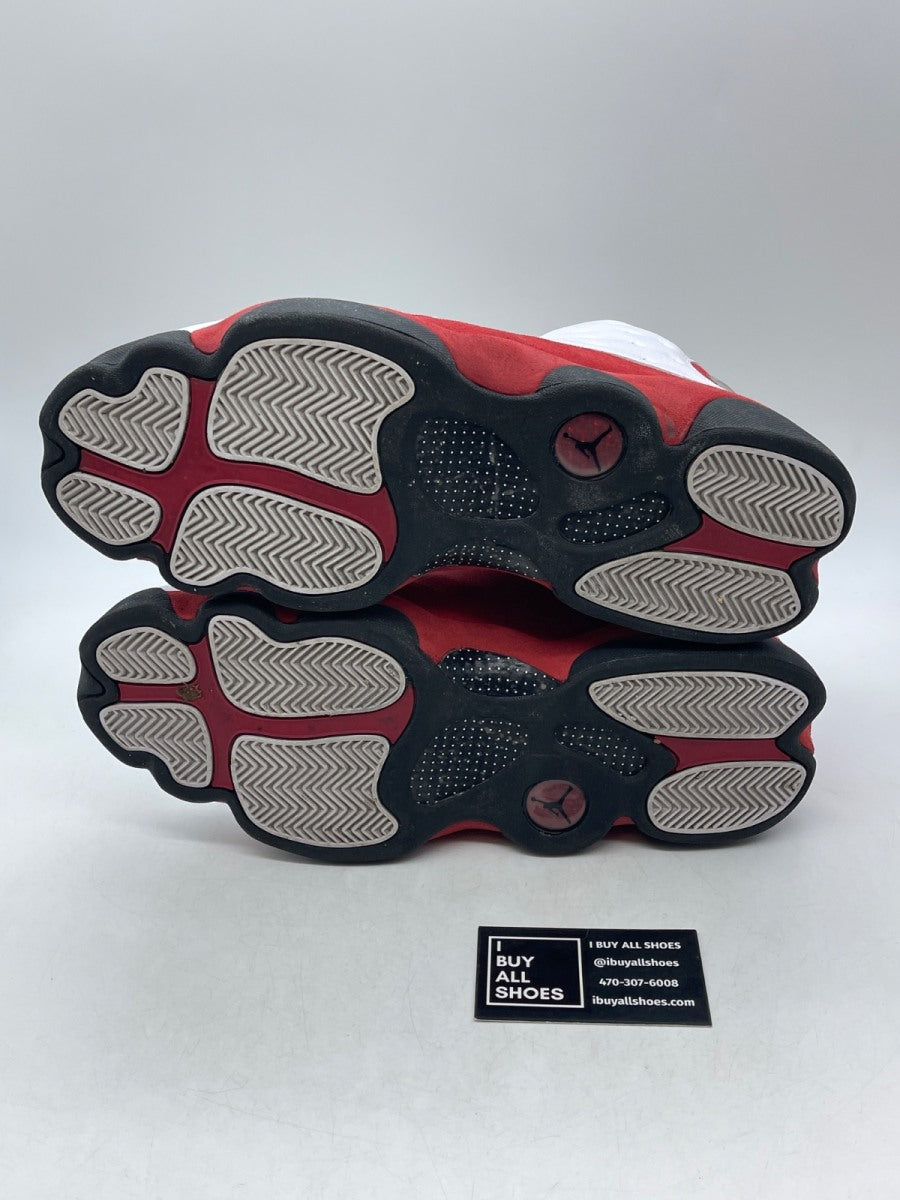 Jordan 13 Retro Cherry (2010) 13 (Moderately Worn Pre-Owned) - Image 7