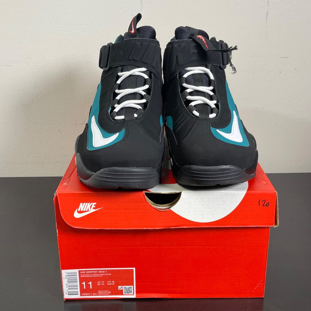 Nike Air Griffey Max 1 Freshwater (2021/2025) 11 (Moderately Worn Pre-Owned)NikeBalck/Multi-Color-Fresh Water - Image 2