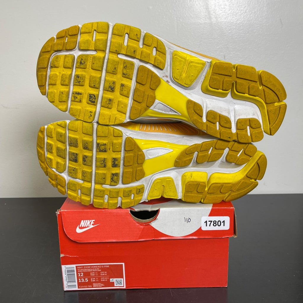 Nike Zoom Vomero 5 Yellow Ochre 12 (Moderately Worn Pre-Owned)NikeYellow Strike/Metallic Silver-Yellow Ochre - Image 5