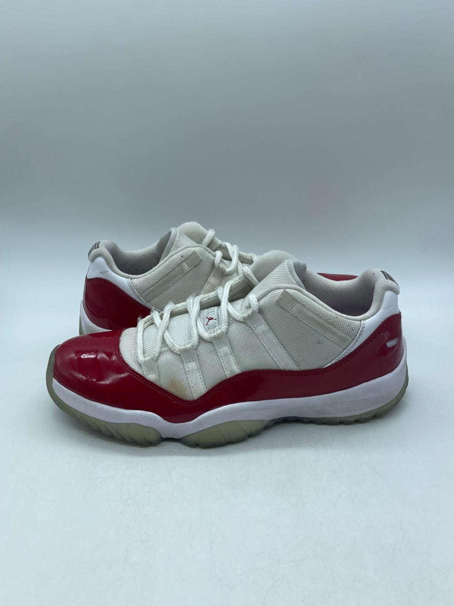 Jordan 11 Retro Low Cherry (2016) 12 (Moderately Worn Pre-Owned) - Image 1