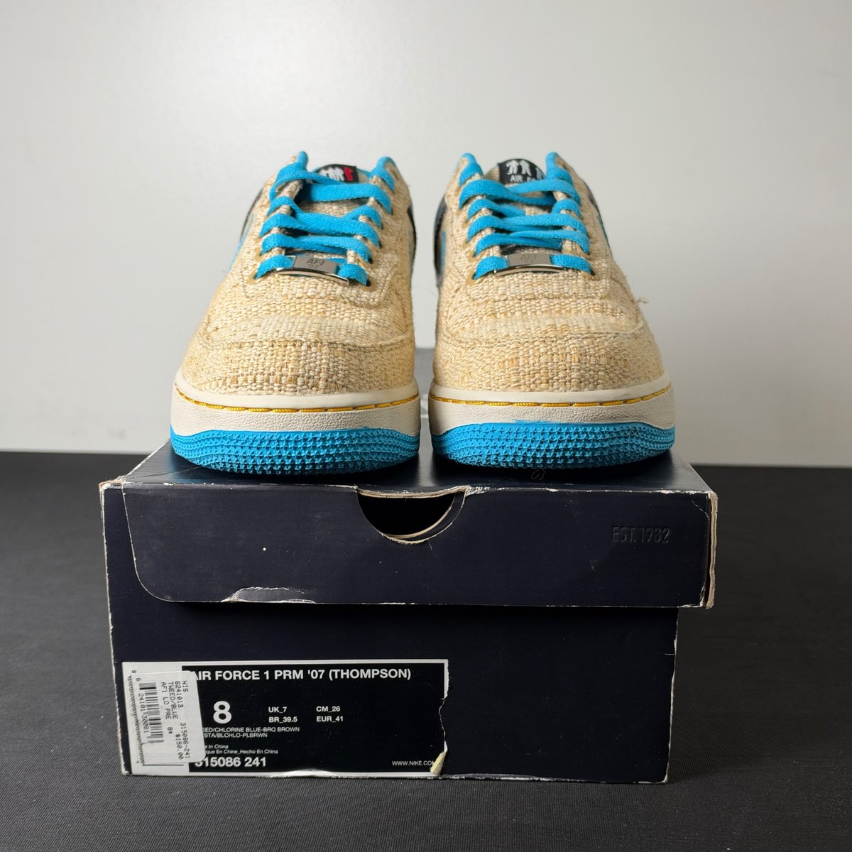 Nike Air Force 1 Low PRM Thompson Original Six (Size 8) - aux