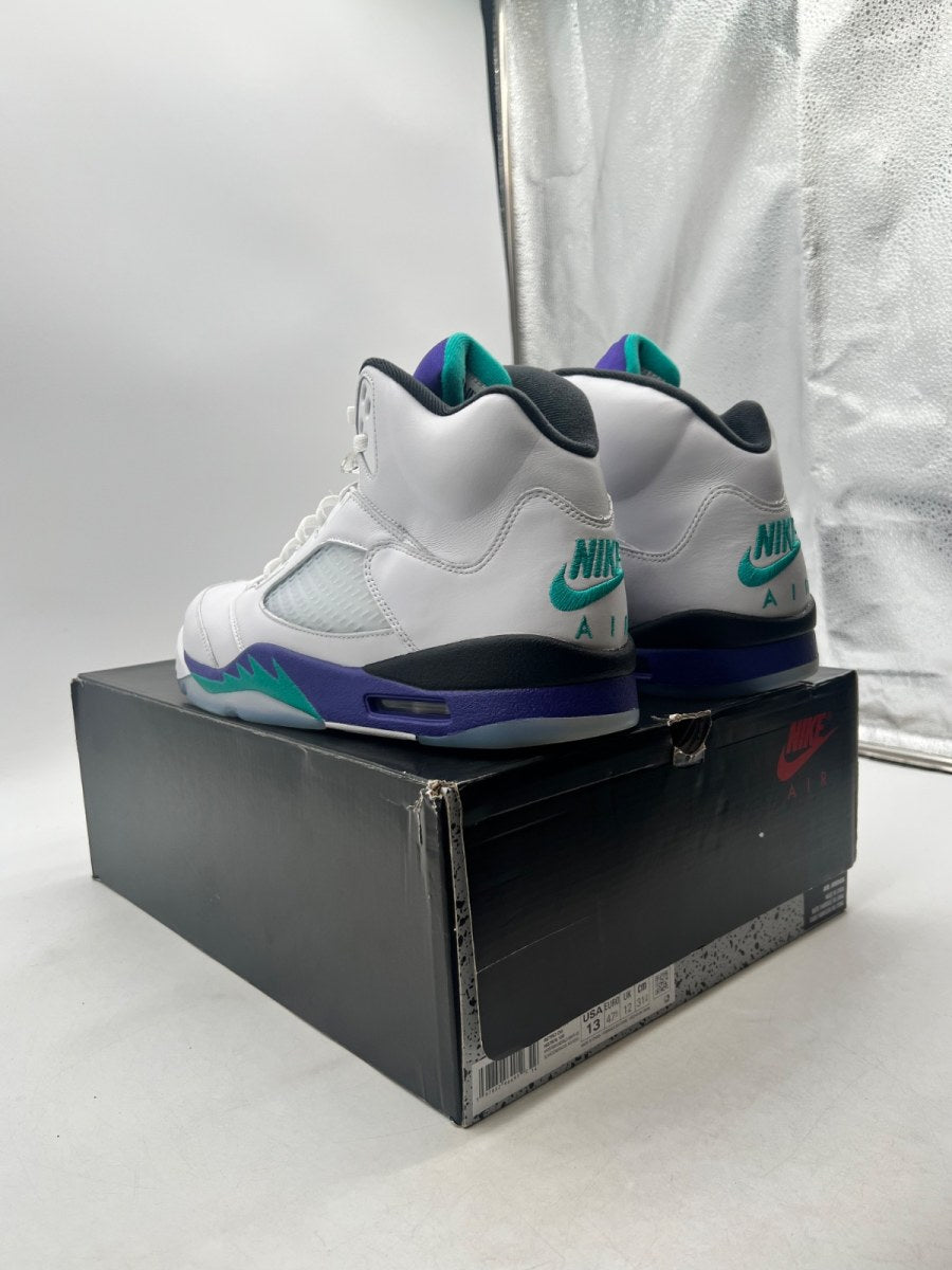 Jordan 5 Retro Grape (2025) 13 (Lightly Worn Pre-Owned) - Image 6
