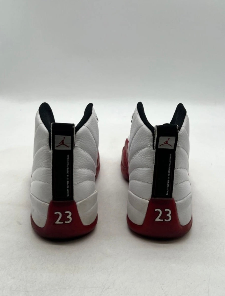 Jordan 12 Retro Cherry (2009) 9 (Moderately Worn Pre-Owned)JordanWhite/Varsity Red - Image 3
