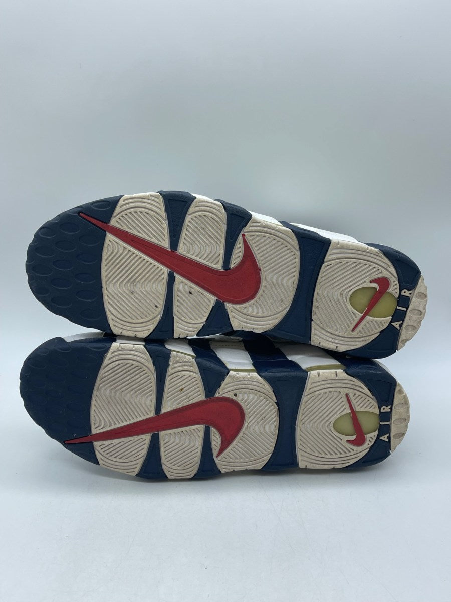 Nike Air More Uptempo HOH Olympic 13 (Moderately Worn Pre-Owned)NikeMidnight Navy/Midnight Navy-White-Sport Red - Image 7