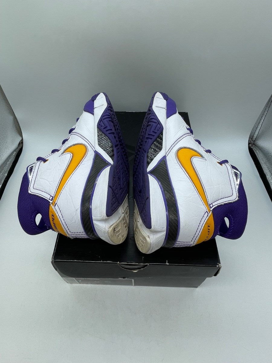 Nike Kobe 1 Protro Think 16 Close Out 7 (Moderately Worn Pre-Owned)NikeWhite/Del Sol-Varsity Purple - Image 6